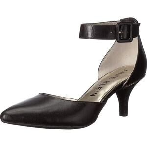 Anne Klein Fabulist Pump Black 2 1\4" Heel Pointed toe 9